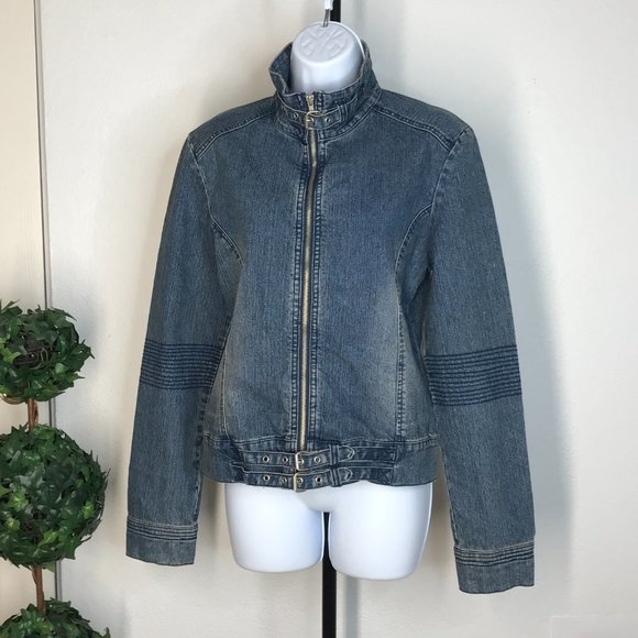 🏍️Bongo Denim Jacket | Blue | Size 9 - Picture 12 of 12